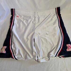 Arizona Wildcats White/Blue Drawstring Basketball Short (XL) Colosseum